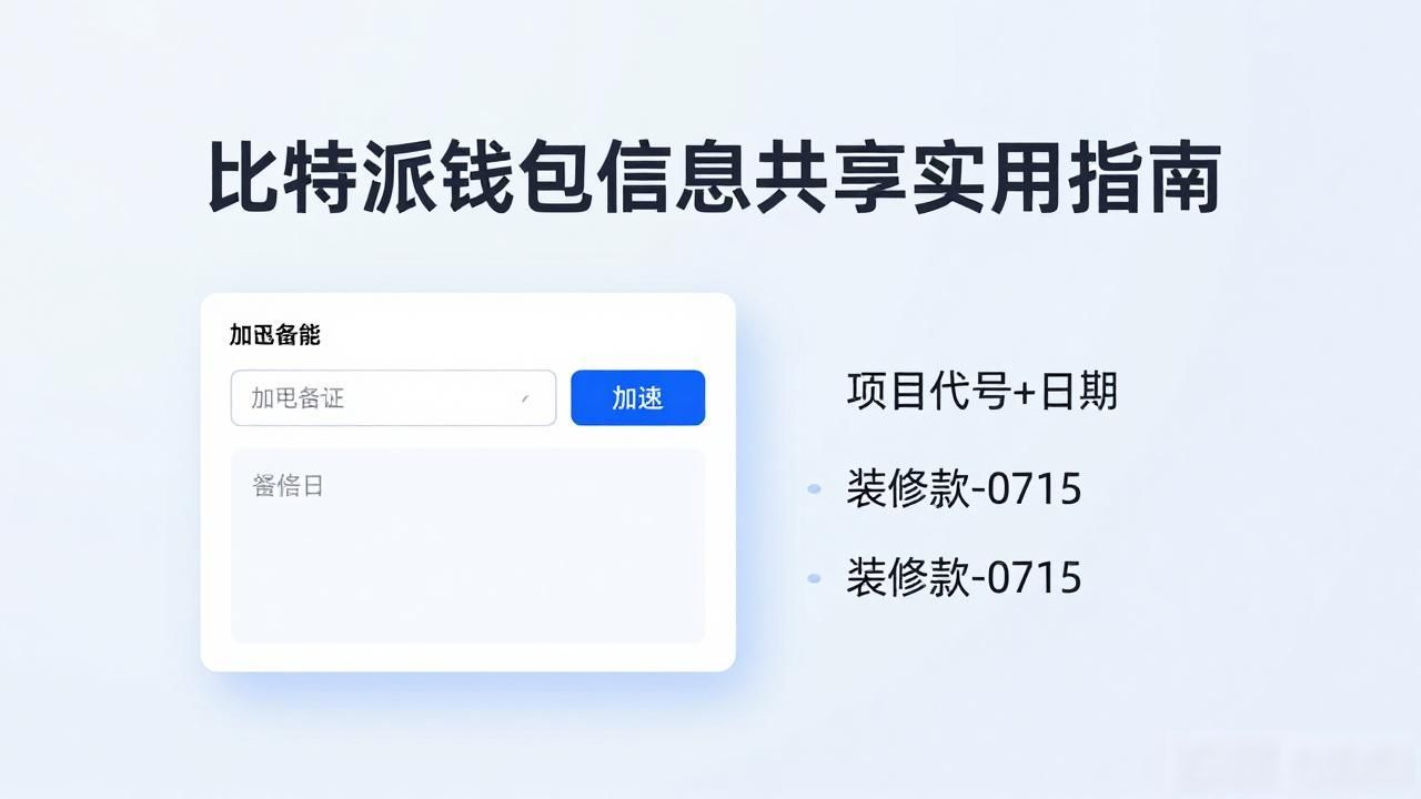 比特派钱包信息共享实用指南