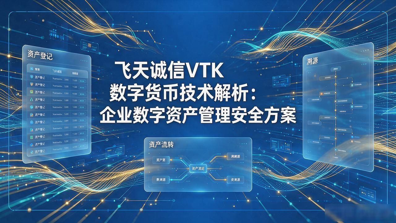飞天诚信VTK技术_飞天诚信数字货币技术VTK_数字资产安全解决方案