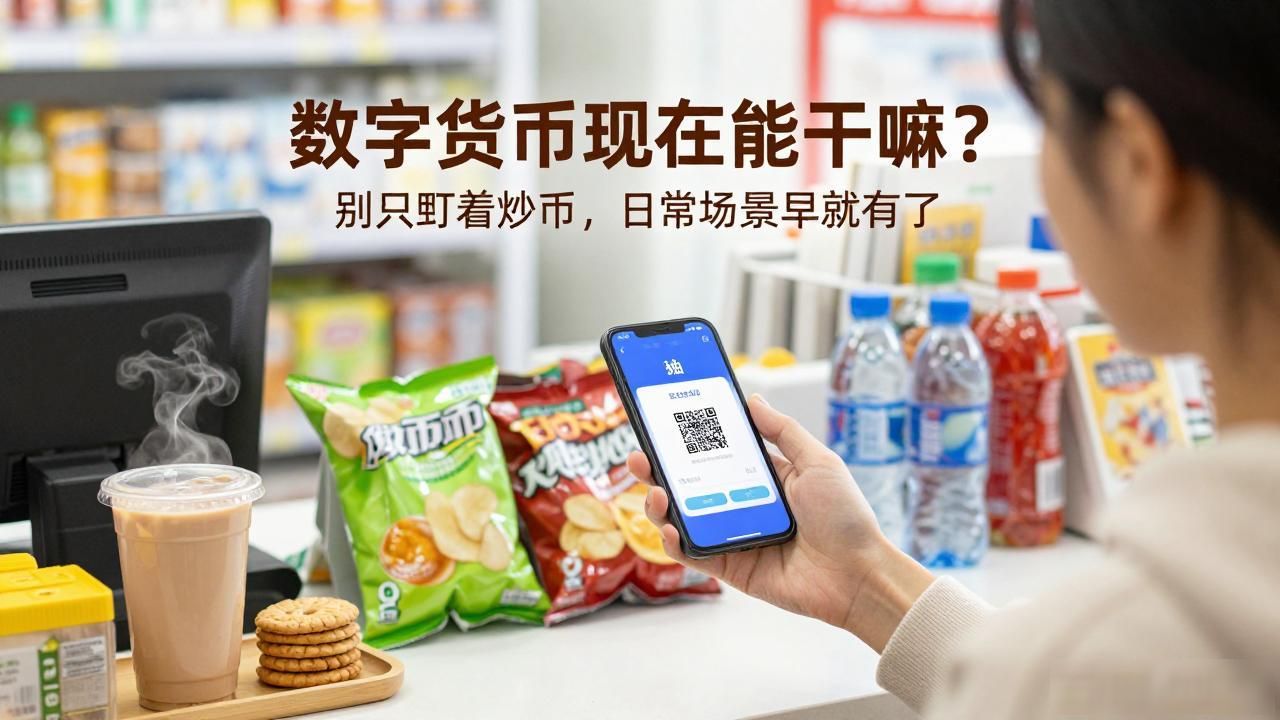 数字货币现在能干嘛？别只盯着炒币，日常场景早就有了