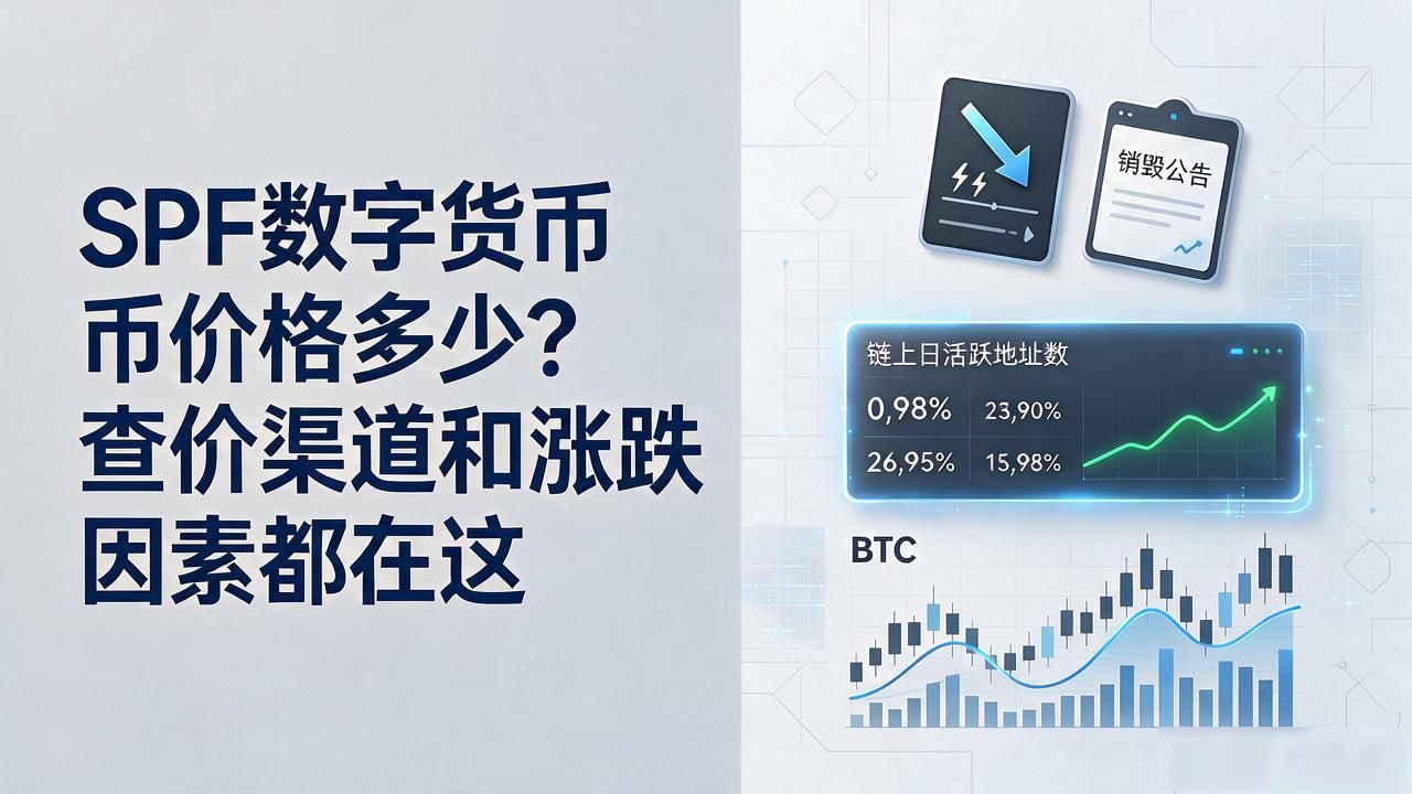 SPF数字货币价格多少？查价渠道和涨跌因素都在这