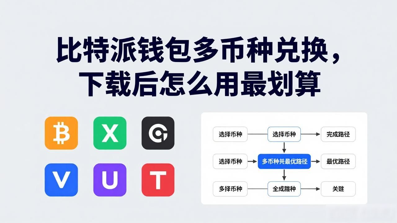 比特派钱包多币种兑换，下载后怎么用最划算