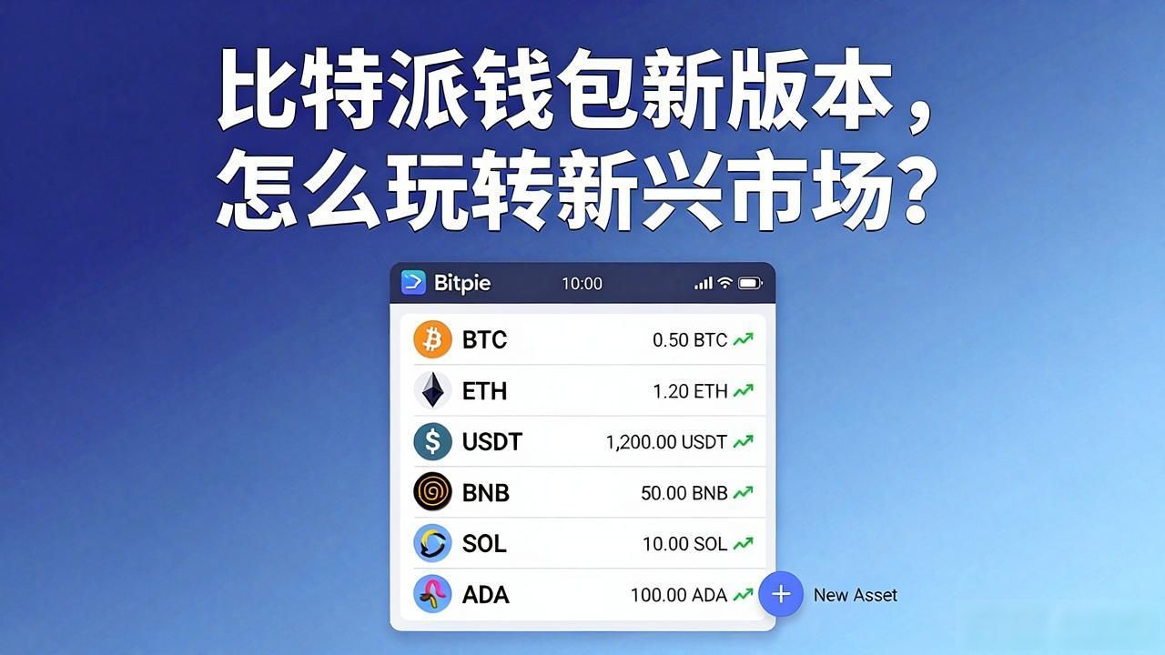 比特派钱包新版本，怎么玩转新兴市场？