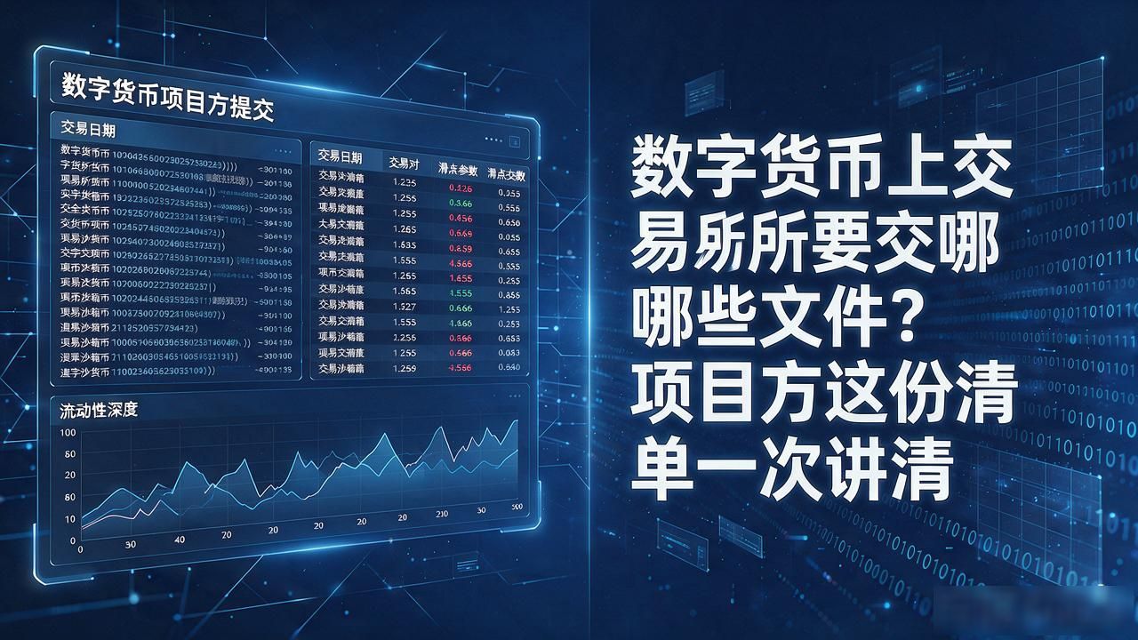 数字货币上交易所文件_技术白皮书准备流程_交易所KYCAML合规材料包