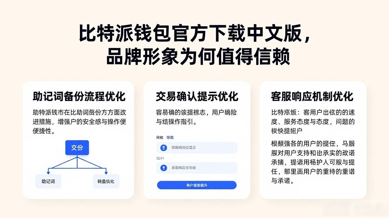比特派钱包官方下载中文版，品牌形象为何值得信赖