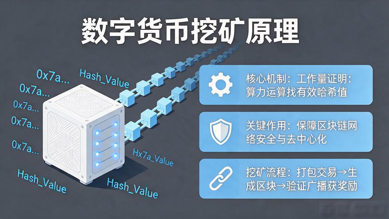 数字货币是怎么挖出来的？一文搞懂挖矿原理