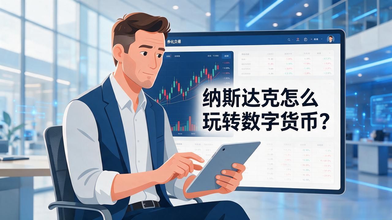 纳斯达克加密货币金融产品_纳斯达与数字货币_纳斯达克数字货币转型路径