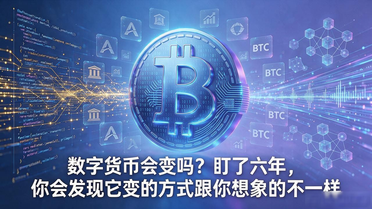 数字货币会变吗？盯了六年，你会发现它变的方式跟你想象的不一样