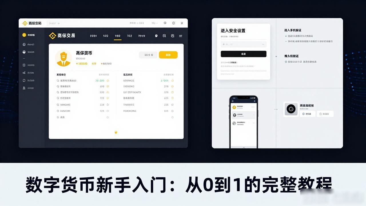 数字货币新手入门：从0到1的完整教程