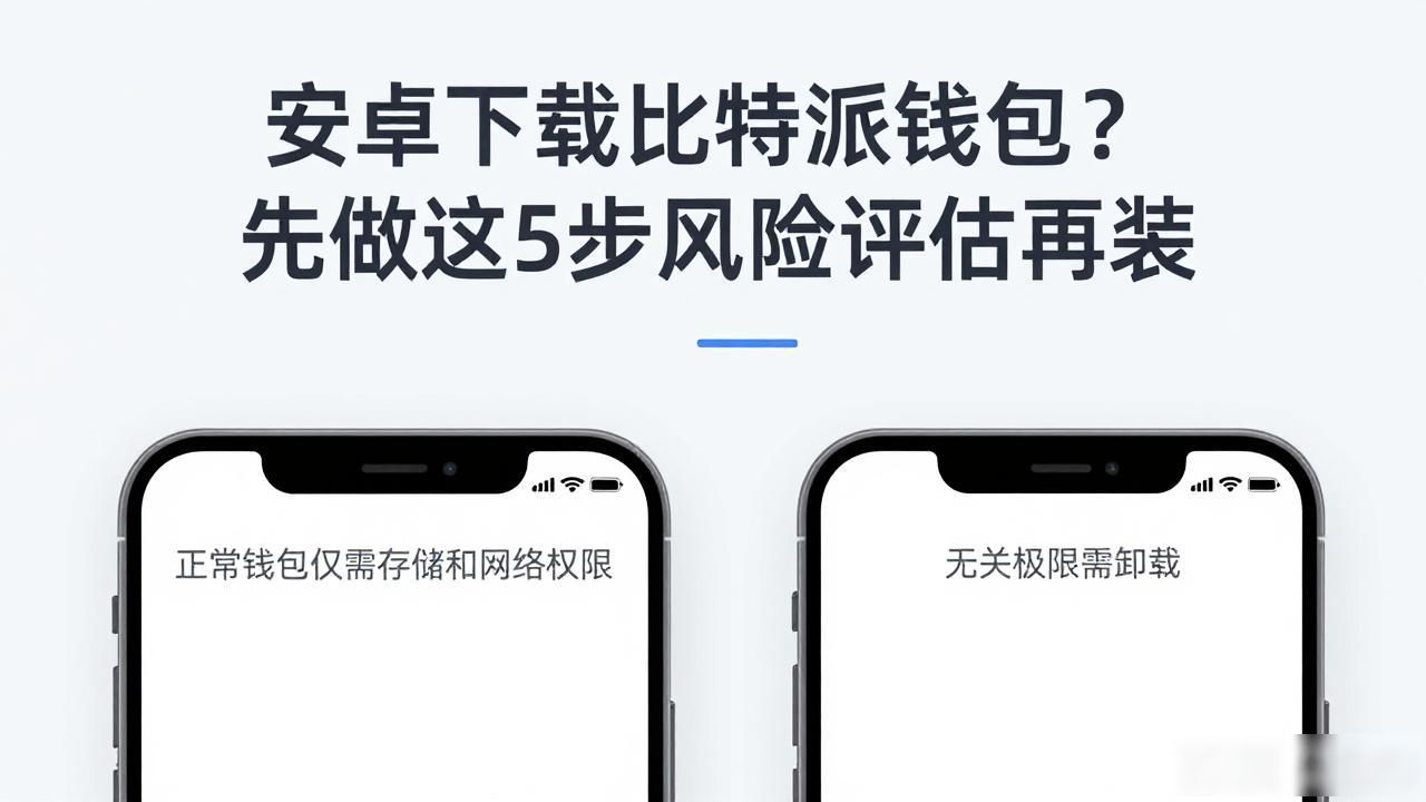 安卓下载比特派钱包？先做这5步风险评估再装