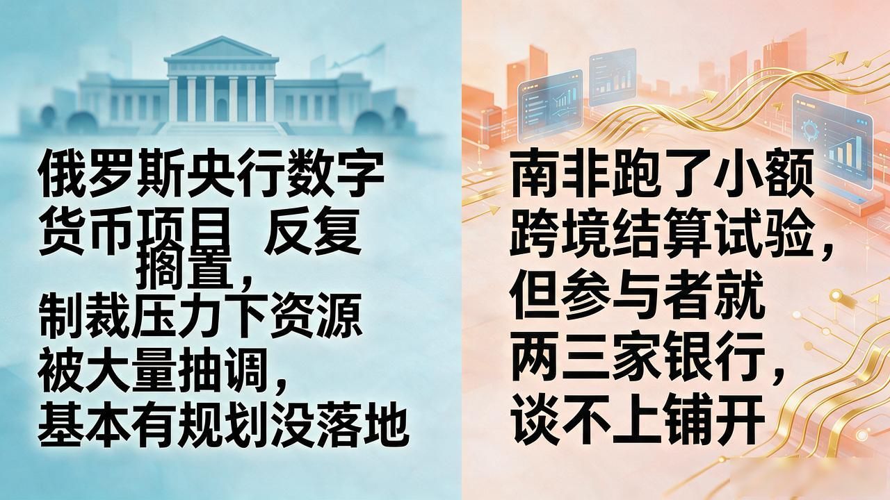 金砖国家数字货币现在啥进展，谁真落地谁还在实验室，差距多大