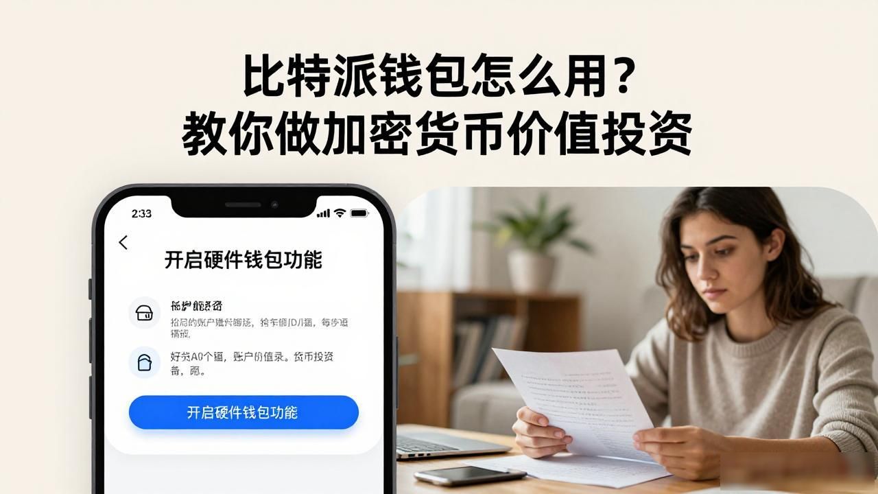 比特派钱包怎么用？教你做加密货币价值投资