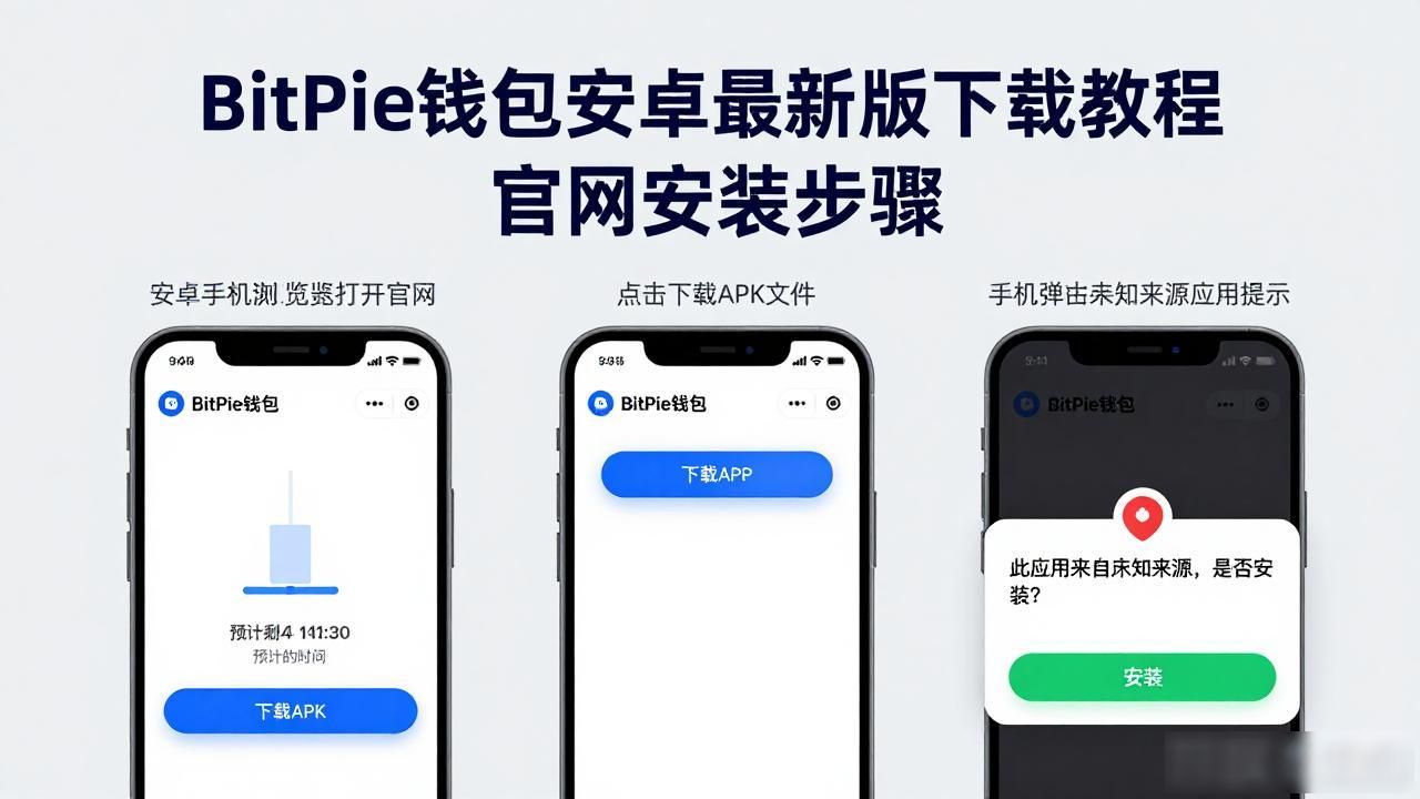 BitPie钱包安卓最新版下载教程 官网安装步骤