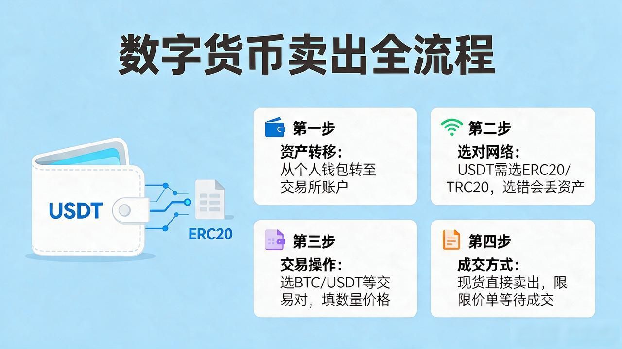 数字货币怎么卖出？一文讲清楚变现全流程