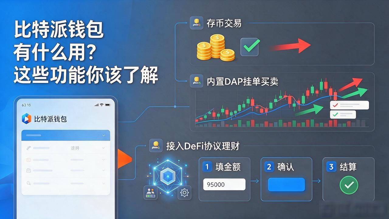 比特派钱包有什么用？这些功能你该了解