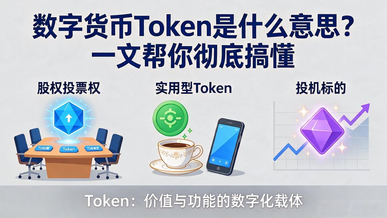 数字货币Token是什么意思？一文帮你彻底搞懂