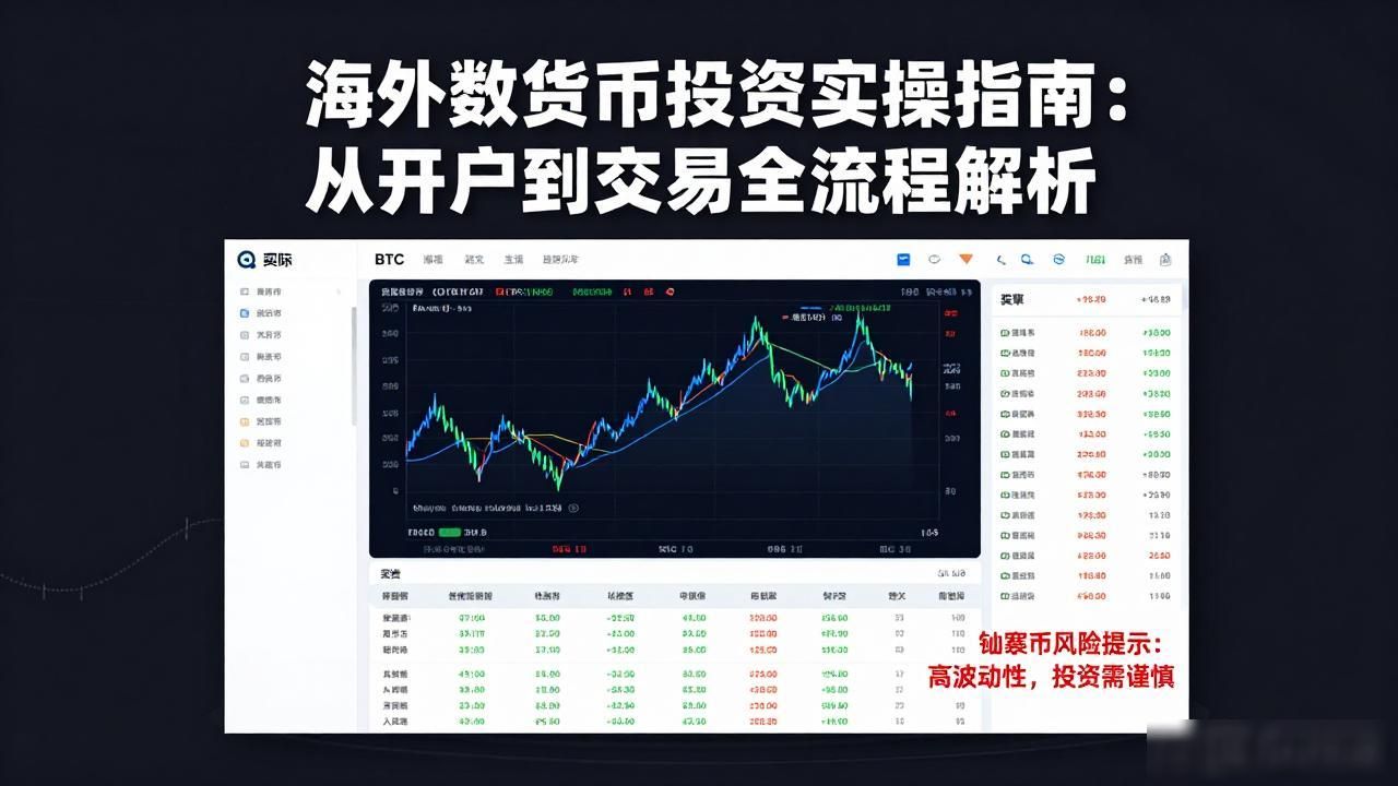 海外数字货币投资实操指南：从开户到交易全流程解析