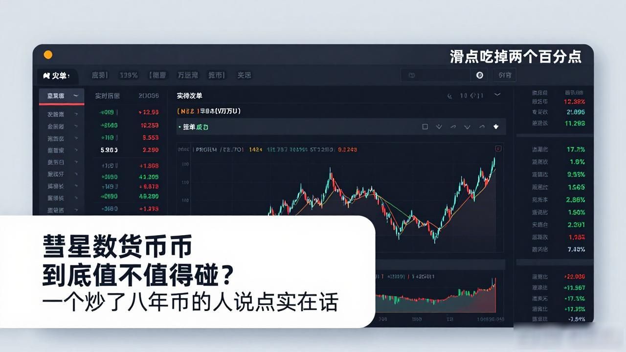 彗星数字货币到底值不值得碰？一个炒了八年币的人说点实在话