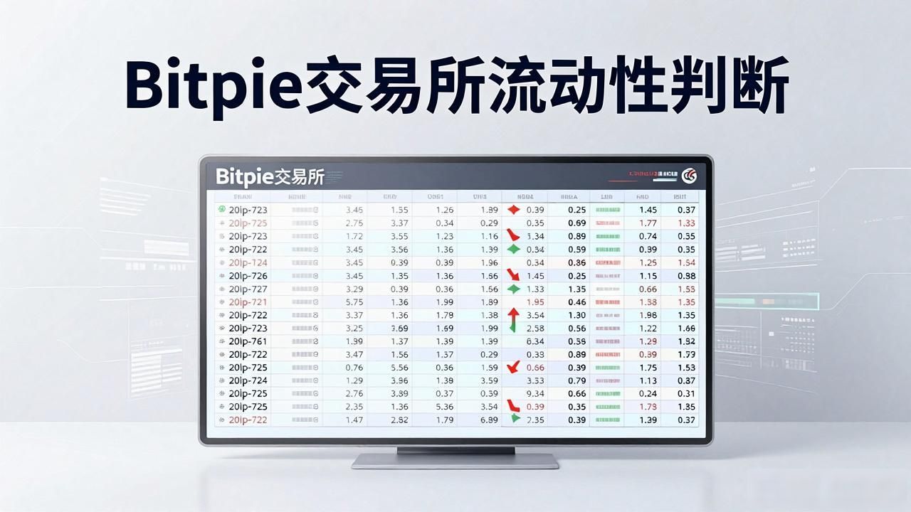 Bitpie交易所交易对流动性评估_如何评估 Bitpie 交易所的交易对流动性_买卖价差交易对流动性指标