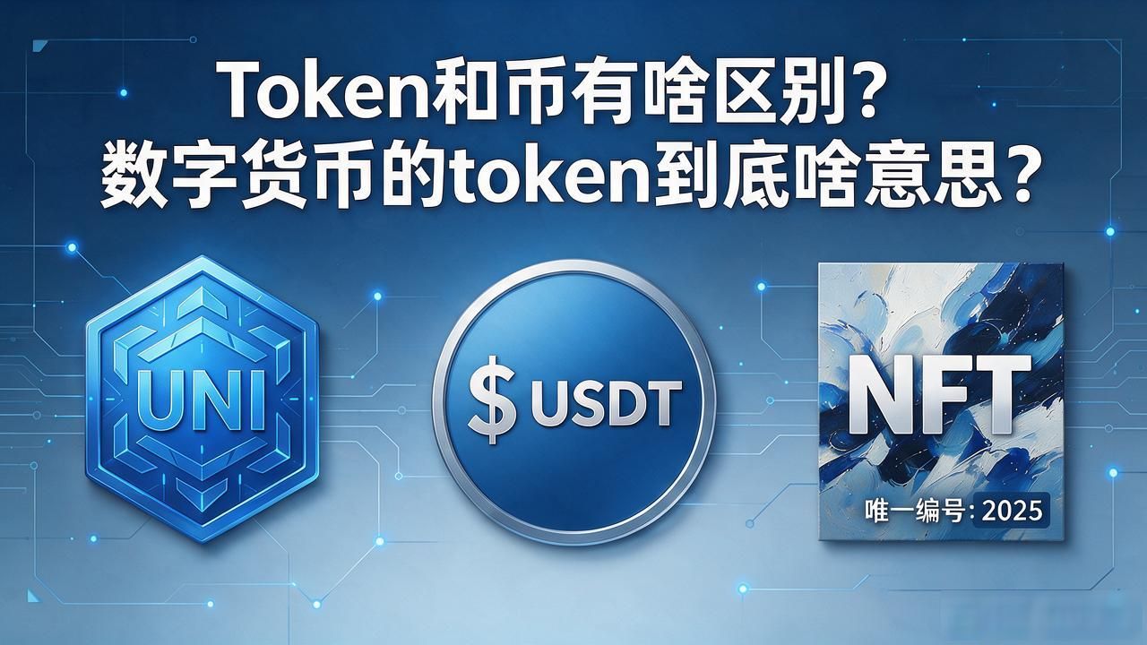 Token和币有啥区别？数字货币的token到底啥意思