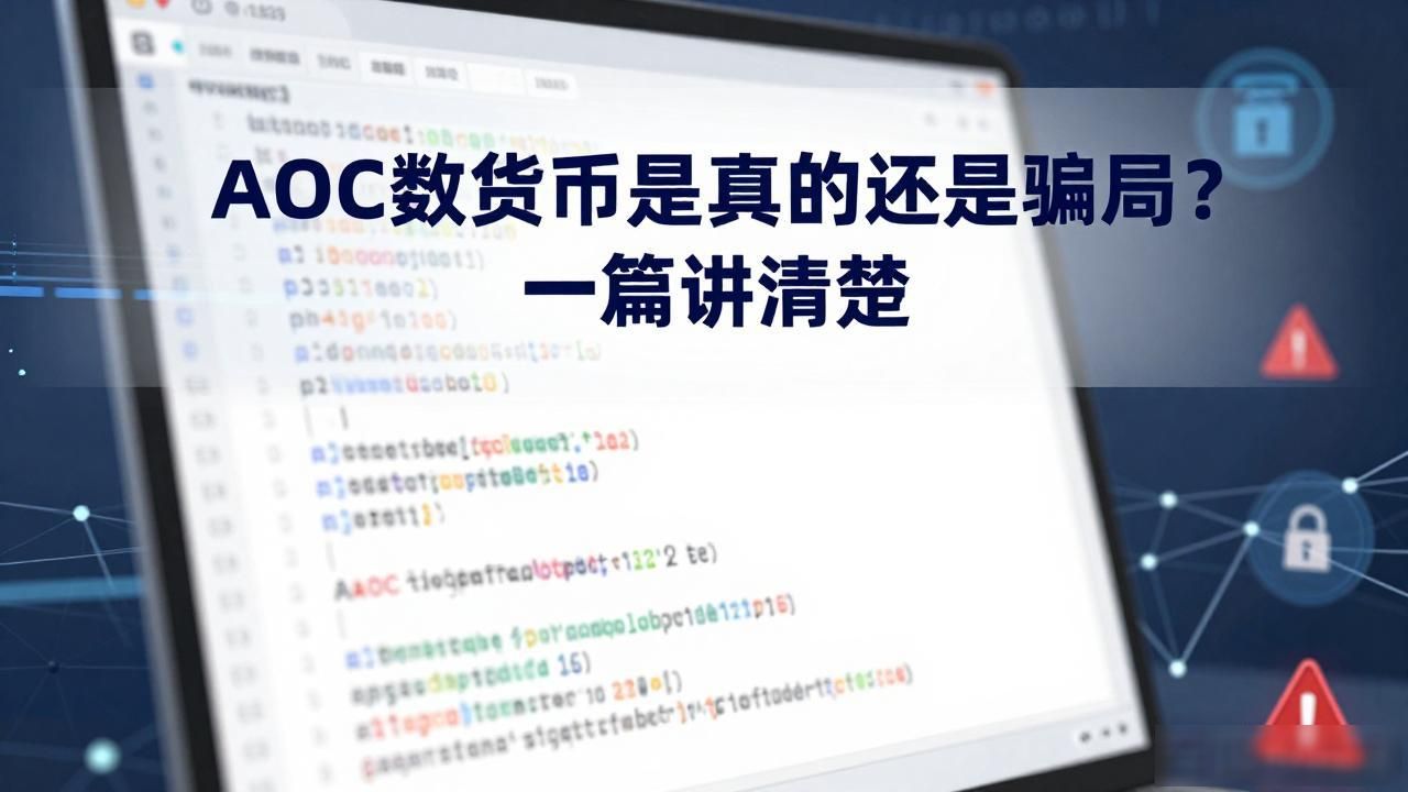 AOC数字货币是真的还是骗局？一篇讲清楚