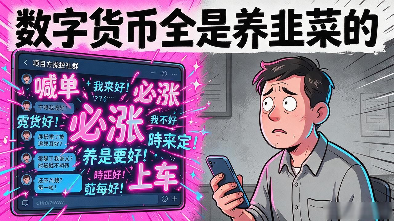 数字货币全是养韭菜的：币圈玩家必看