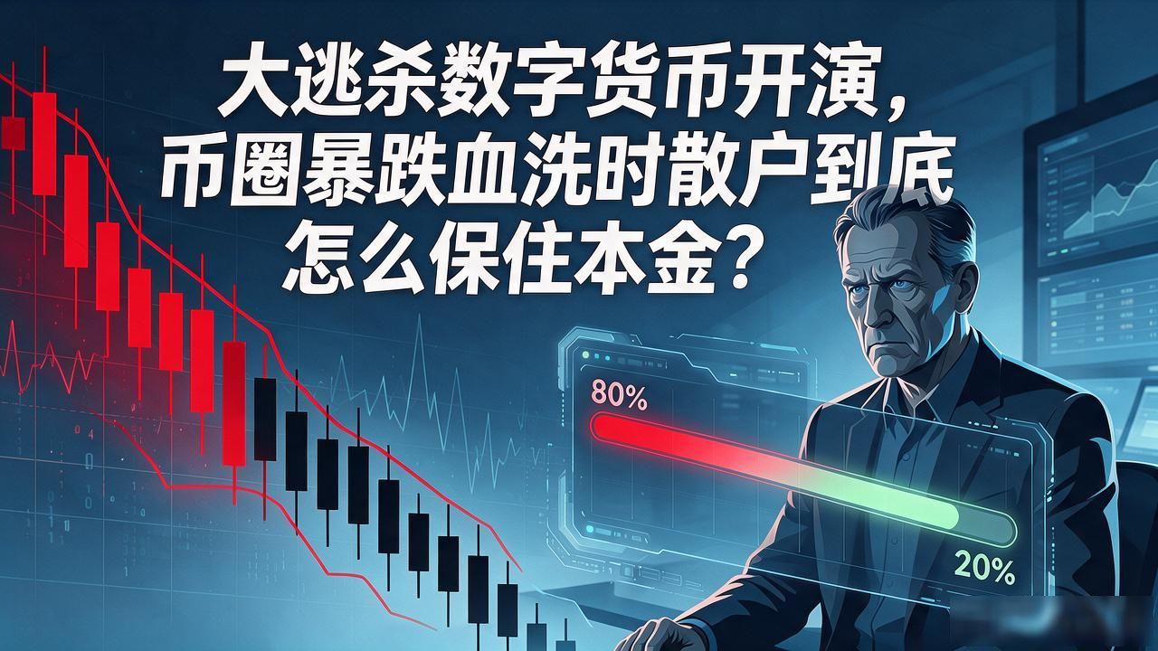 大逃杀数字货币开演，币圈暴跌血洗时散户到底怎么保住本金
