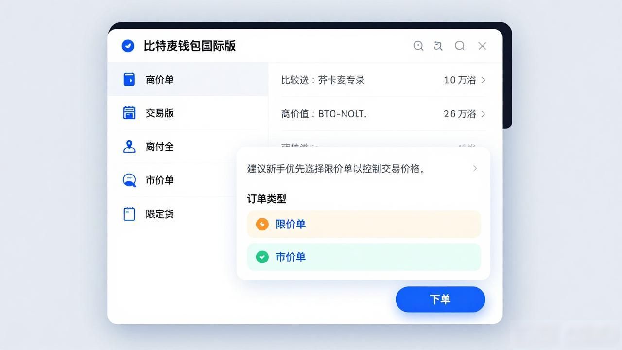 比特派钱包国际版限价单怎么用？新手也能快速上手