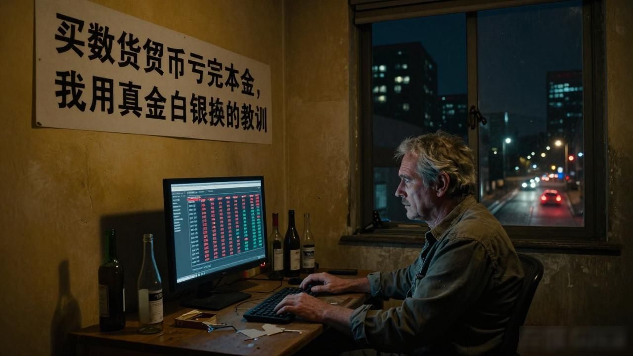 买数字货币亏完本金，我用真金白银换来的教训