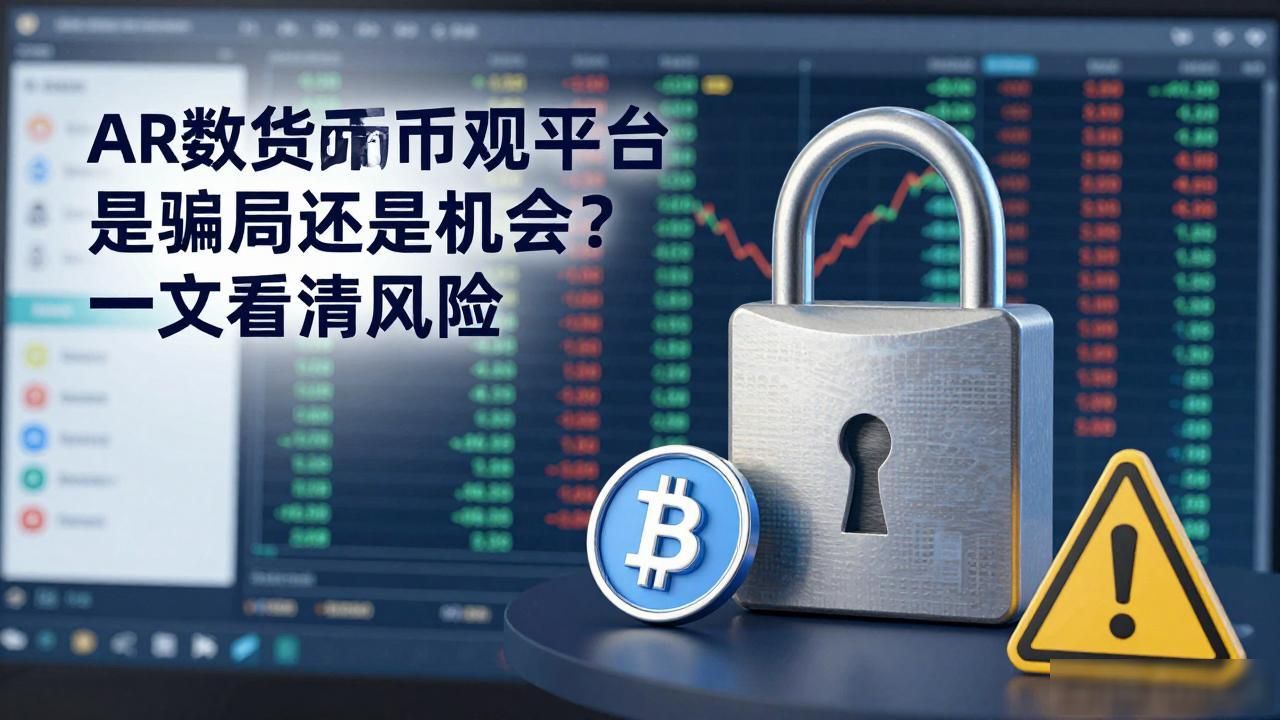 AR数字货币交易平台是骗局还是机会？一文看清风险