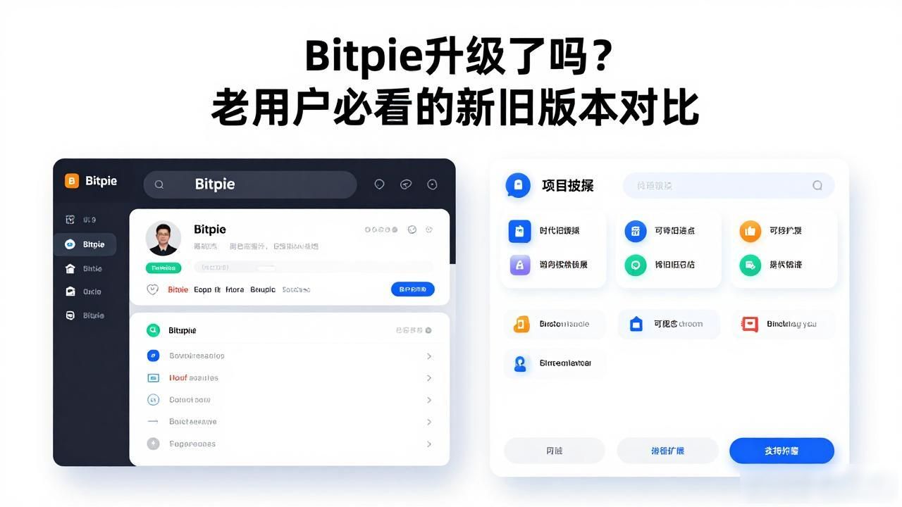 Bitpie升级了吗？老用户必看的新旧版本对比