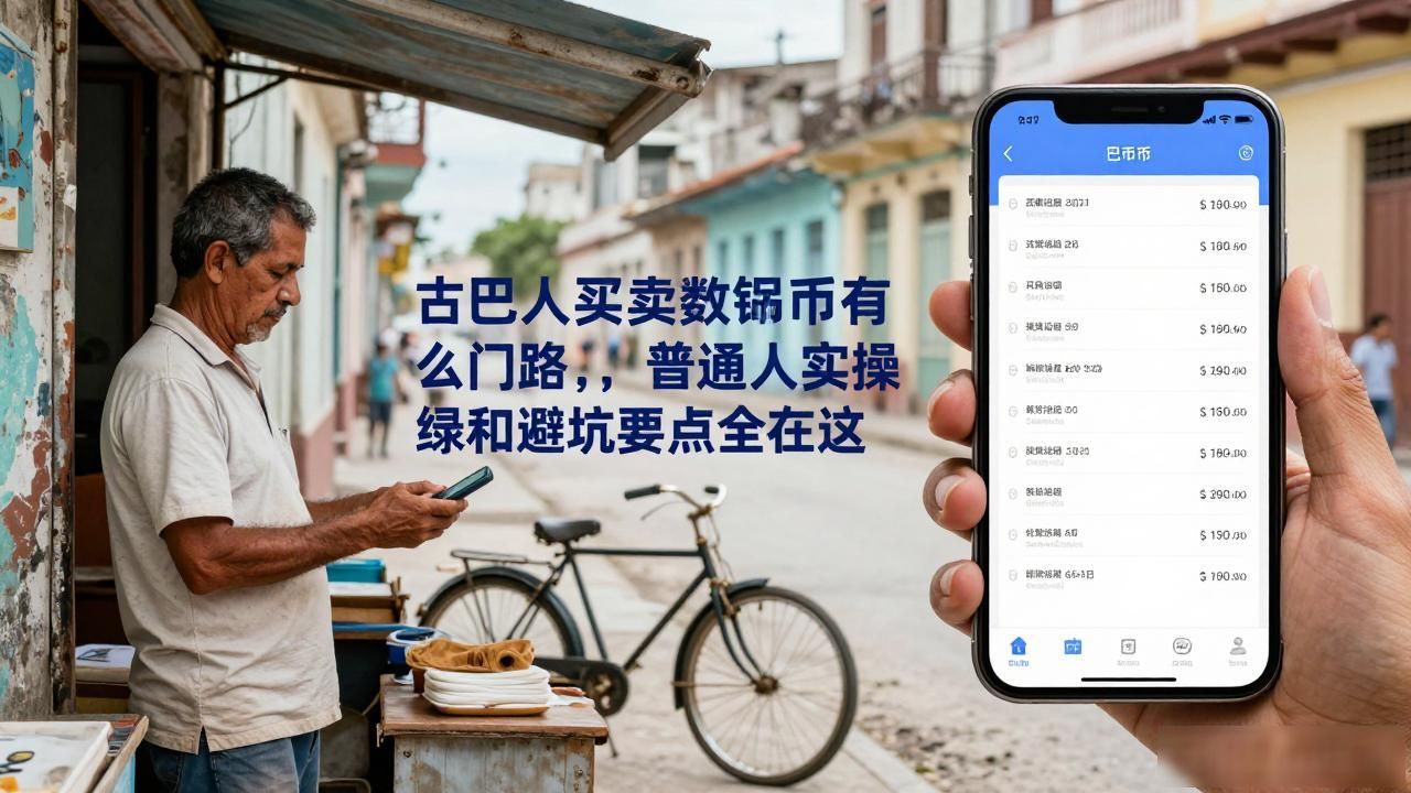 古巴人买卖数字货币有什么门路，普通人实操经验和避坑要点全在这