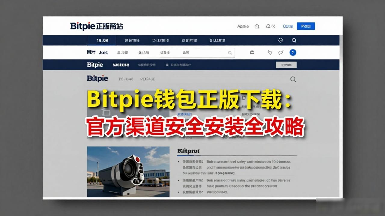 Bitpie钱包正版下载：官方渠道安全安装全攻略