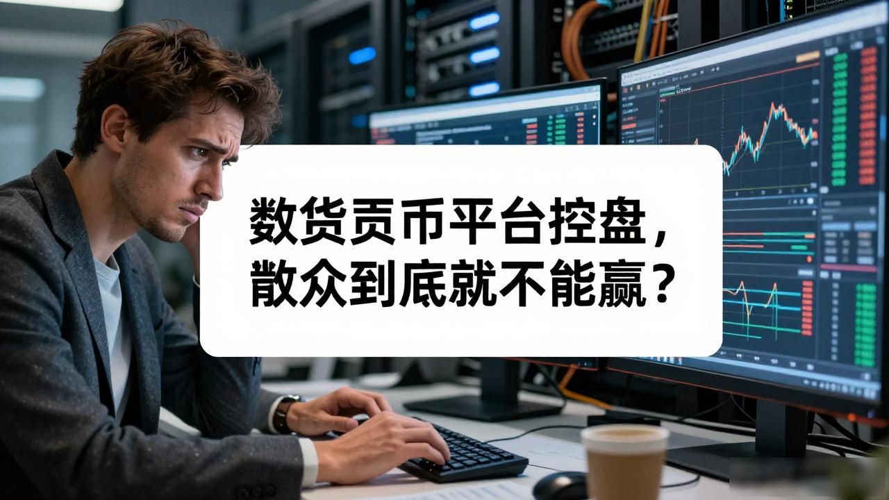 数字货币平台控盘，散户到底能不能赢？