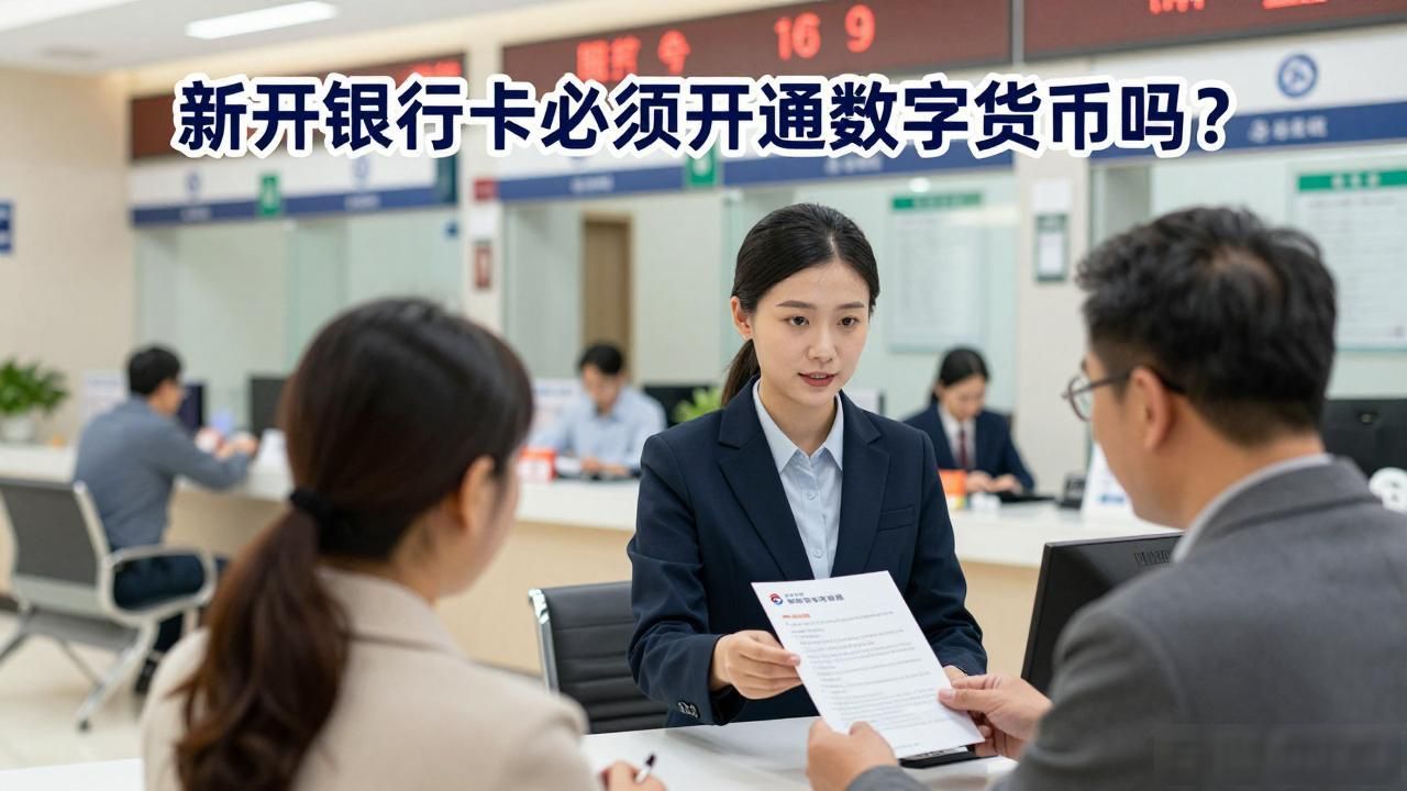 办理银行卡不强制开通数字人民币_数字人民币自愿开通原则_新开银行卡必须开通数字货币吗