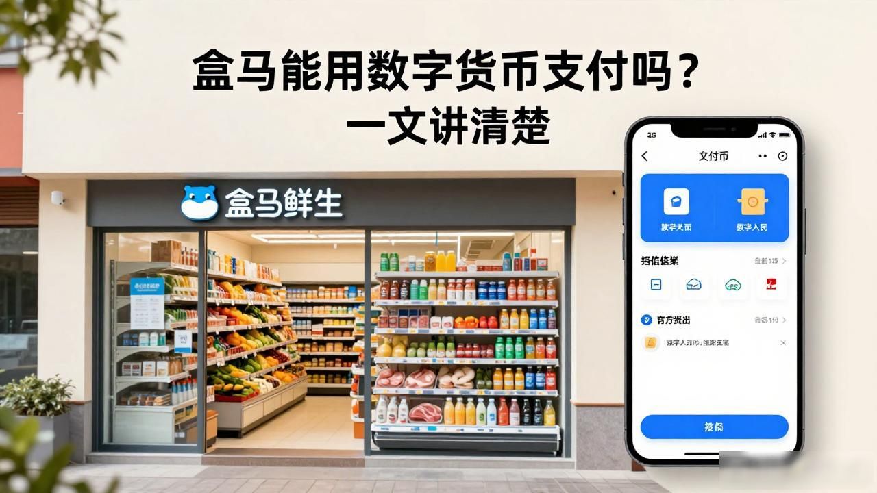 数字人民币超市应用场景_数字货币 盒马_盒马鲜生数字人民币支付