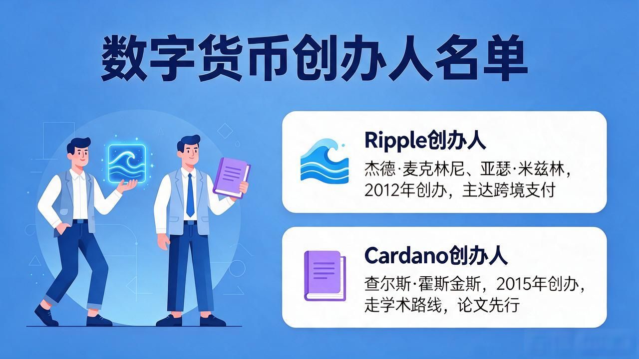 数字货币创办人名单：从比特币到以太坊，这几个名字你得认识