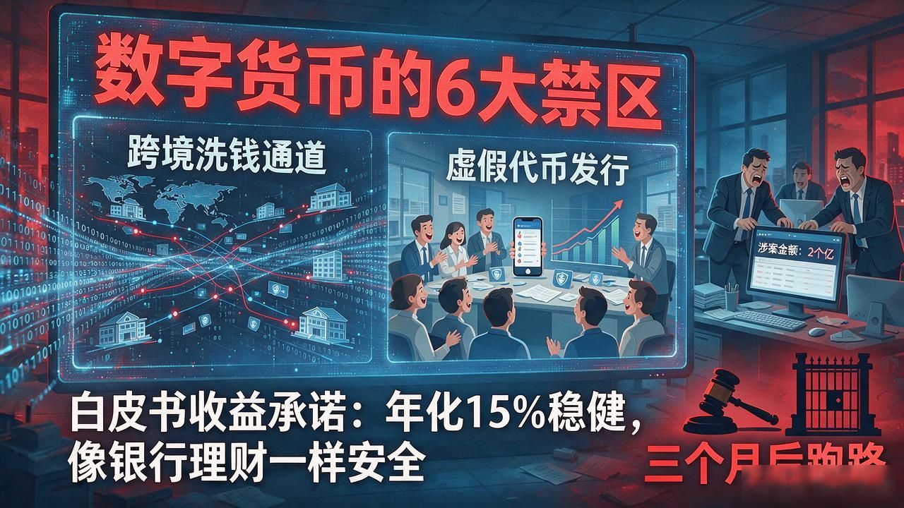 搞数字货币的人听好了：6大禁区逐条拆给你看，哪条踩了最要命
