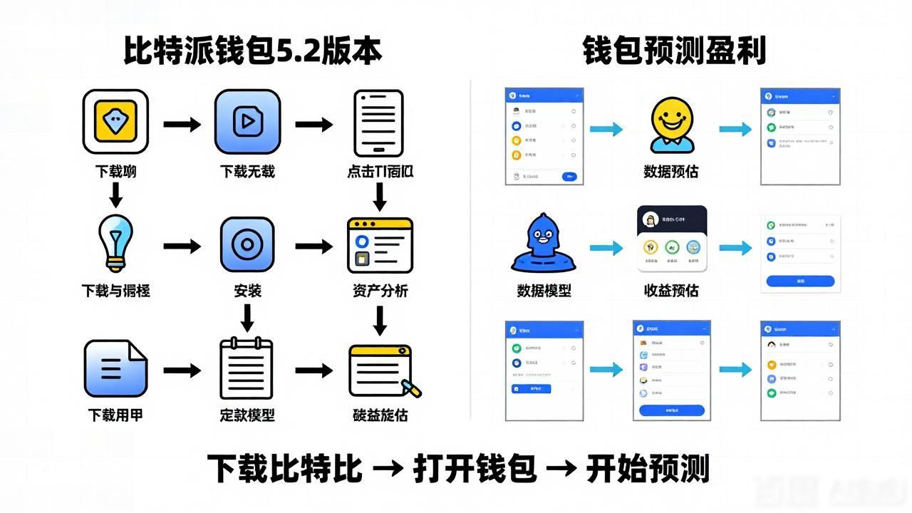 比特派5.2下载后 怎么用钱包预测盈利