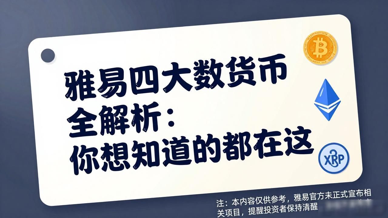 雅虎四大数字货币全解析：你想知道的都在这