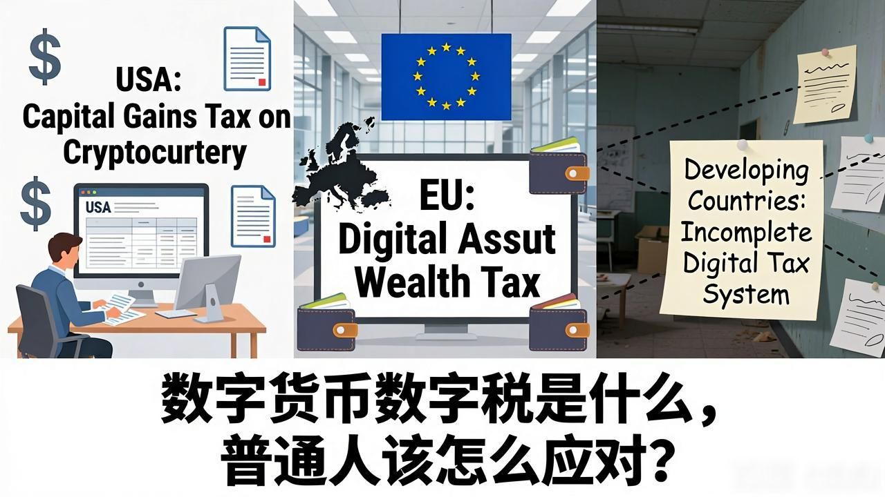 数字货币数字税是什么，普通人该怎么应对？