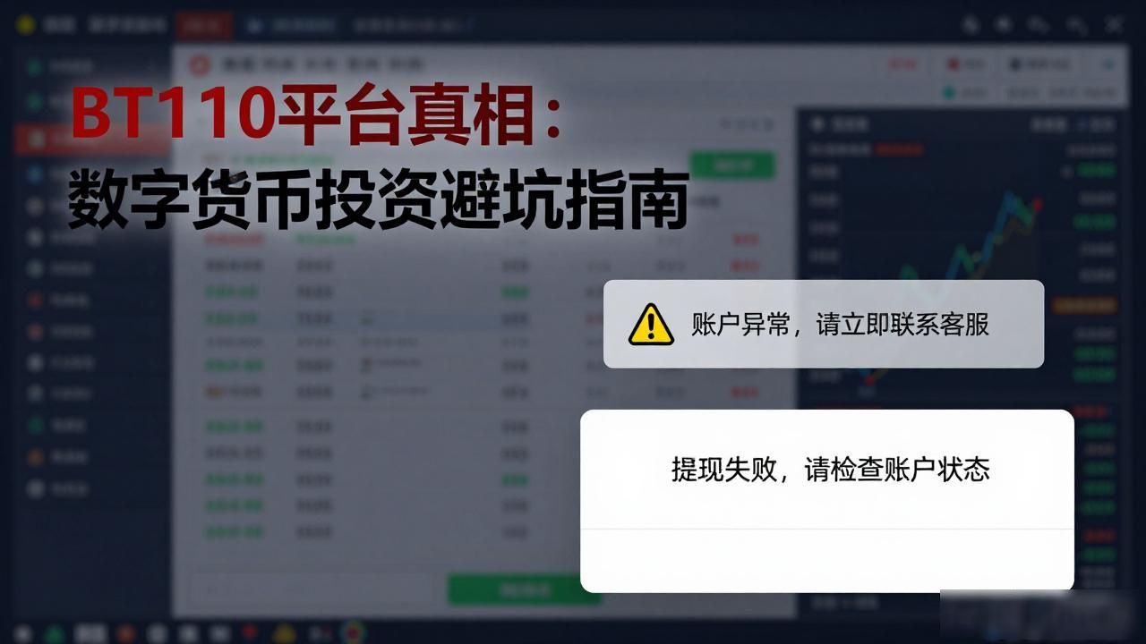 BT110平台真相：数字货币投资避坑指南