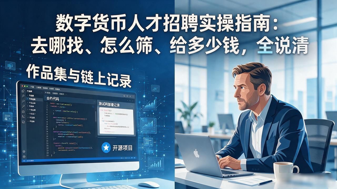 数字货币人才招聘实操指南：去哪找、怎么筛、给多少钱，全说清