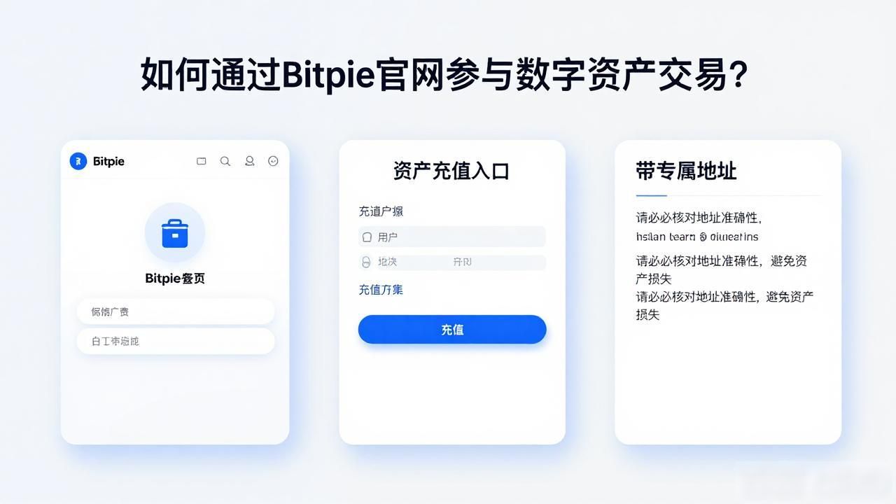 如何通过Bitpie官网参与数字资产交易？