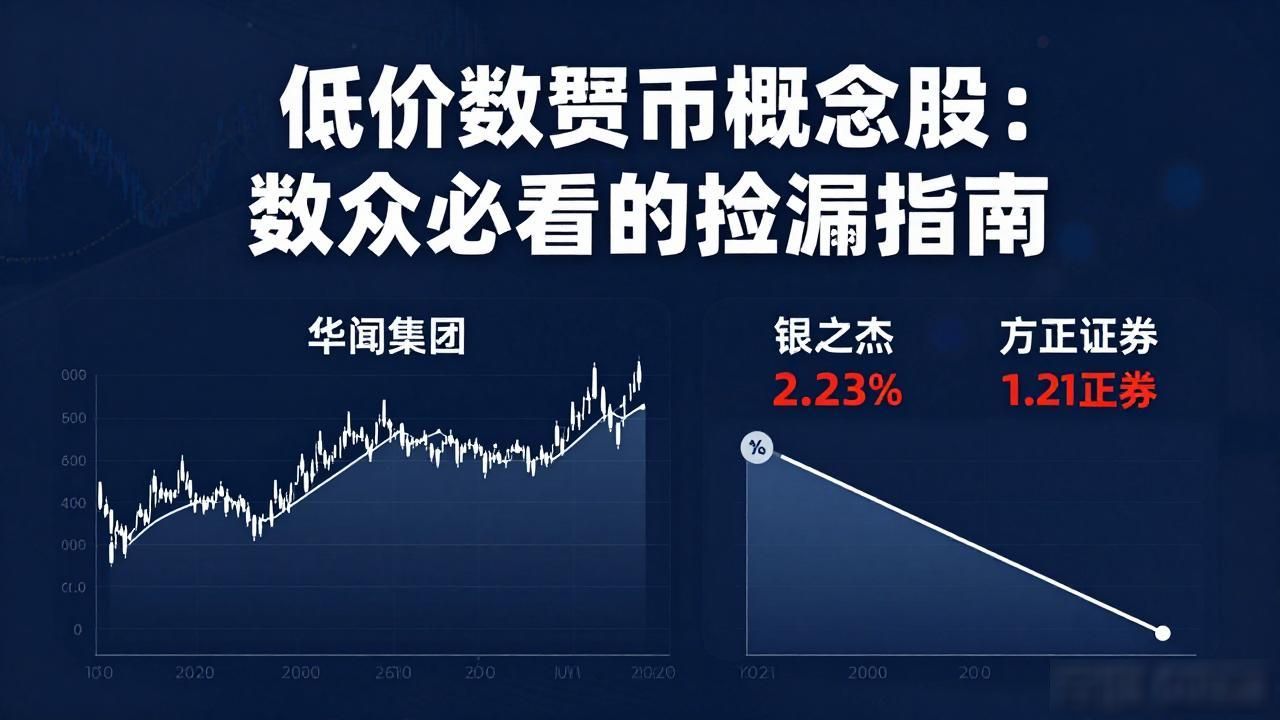 数字货币概念低价投资标的推荐_数字货币概念股低位选股技巧_数字货币概念股最便宜