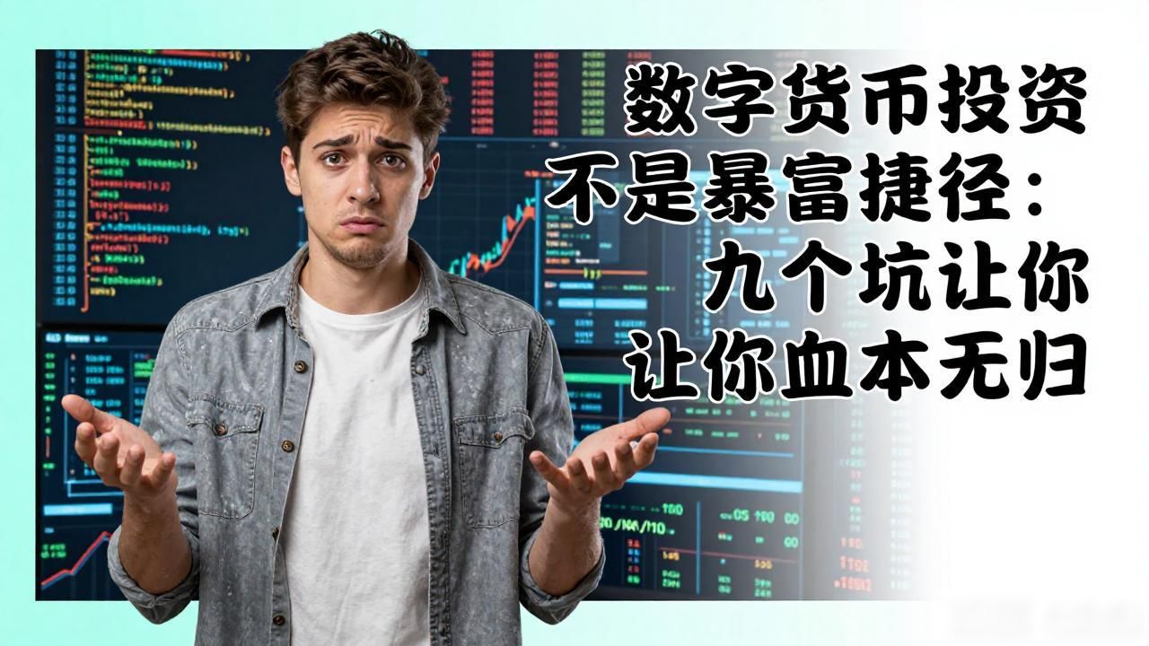 数字货币投资不是暴富捷径：九个坑让你血本无归