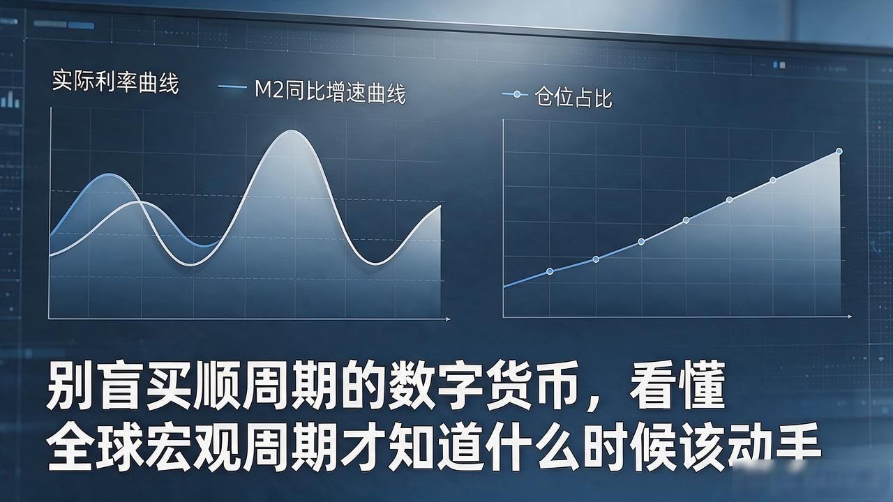 别盲买顺周期的数字货币，看懂全球宏观周期才知道什么时候该动手