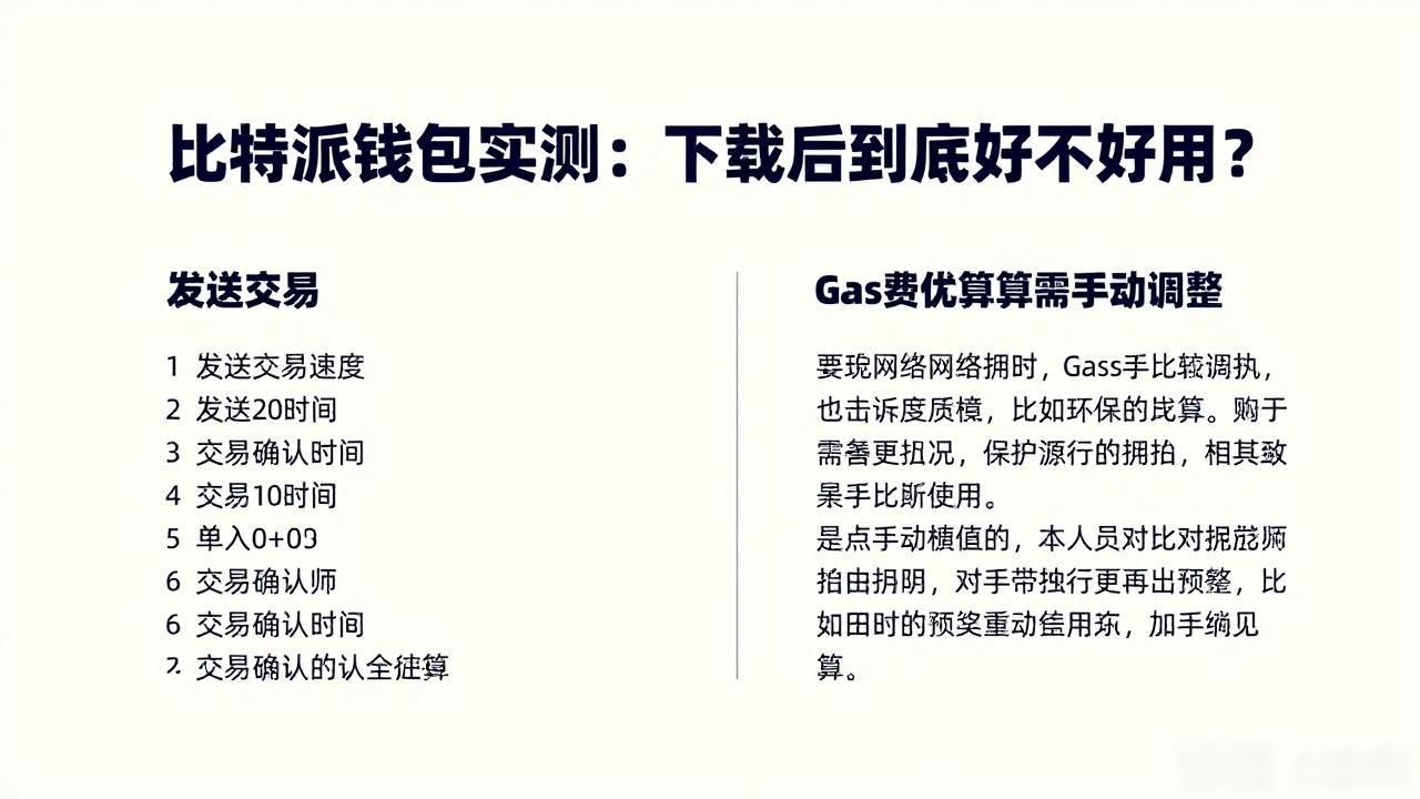 比特派钱包的多链支持功能_下载手机比特派钱包后的使用体验总结_比特派钱包的极简风格