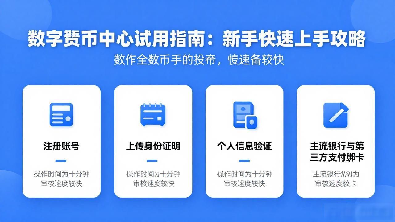 数字货币中心试用指南：新手快速上手攻略