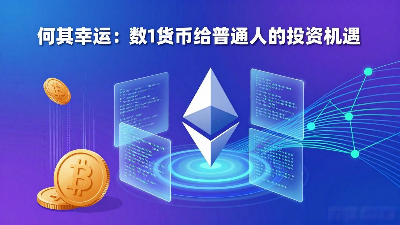 何其幸运：数字货币给普通人的投资机遇