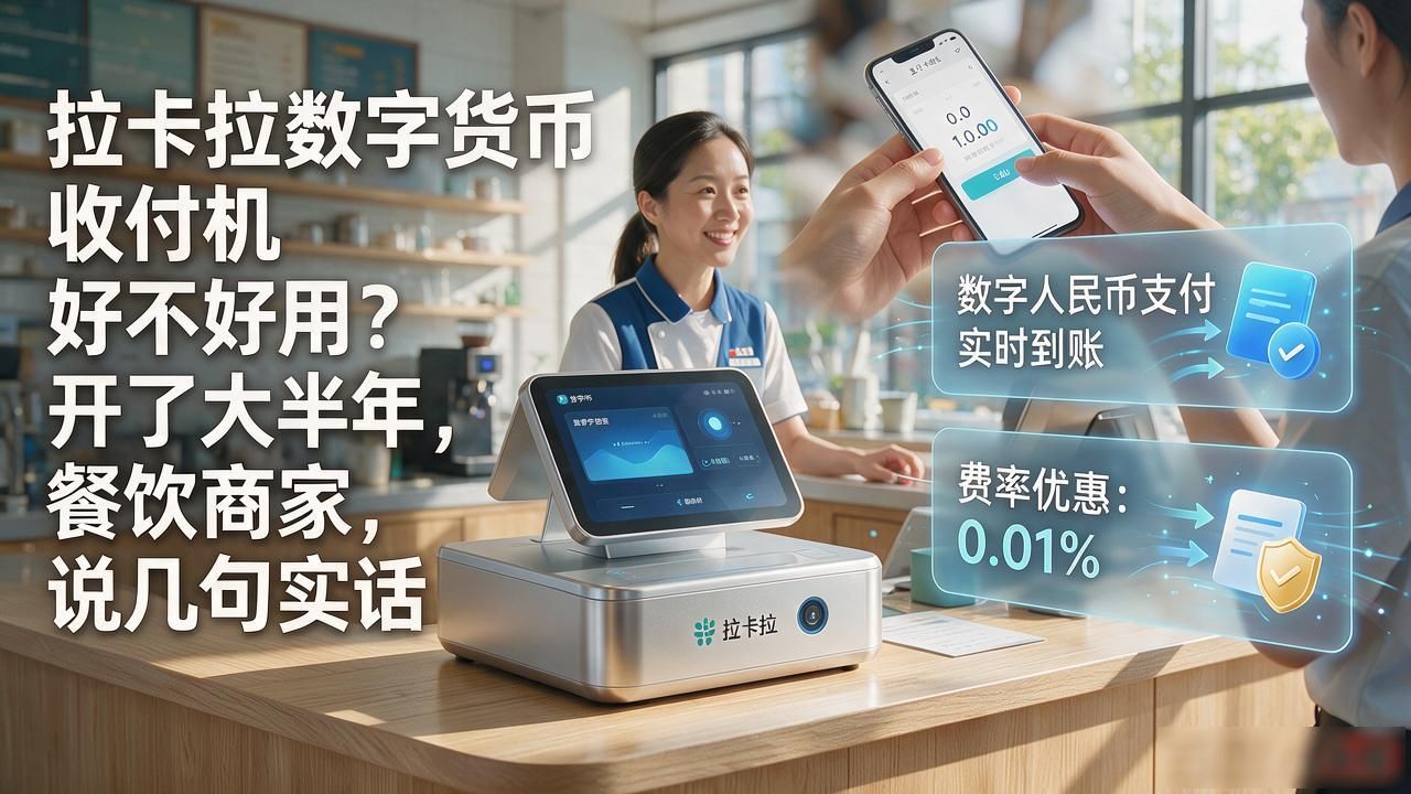 数字人民币收付机优点缺点_拉卡拉数字货币收付机使用体验_拉卡拉数字货币收付机